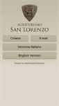 Mobile Screenshot of agriturismosanlorenzo.eu